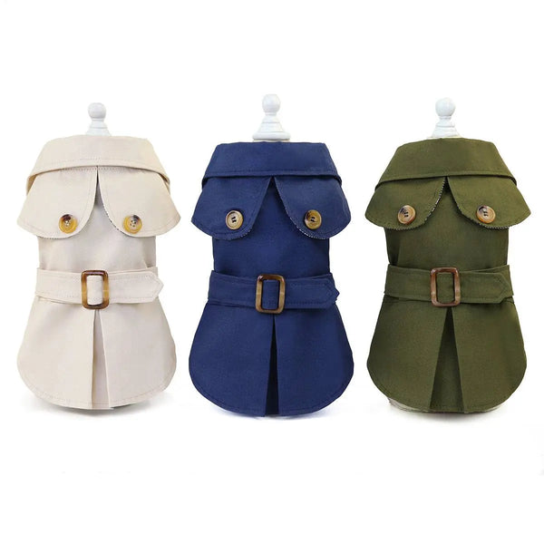 Variety of stylish and comfortable clothes for pets in multiple sizes